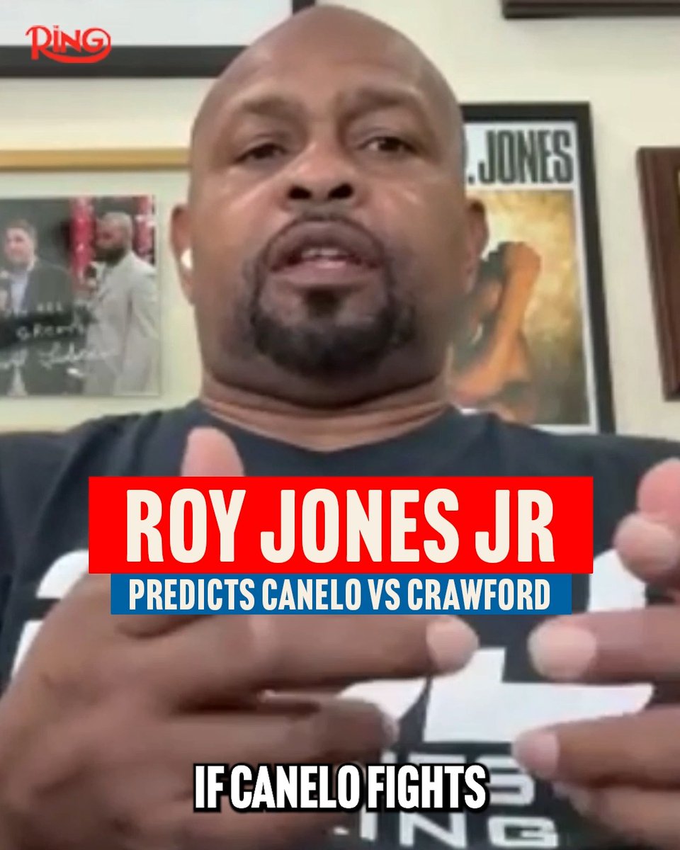Roy Jones Jr shares his prediction with The Ring for Canelo Alvarez vs Terence Crawford 👀 #CaneloCrawford live on Netflix l #RiyadhSeasonCard | موسم الرياض | Riyadh Season | Sept 13th 🥊