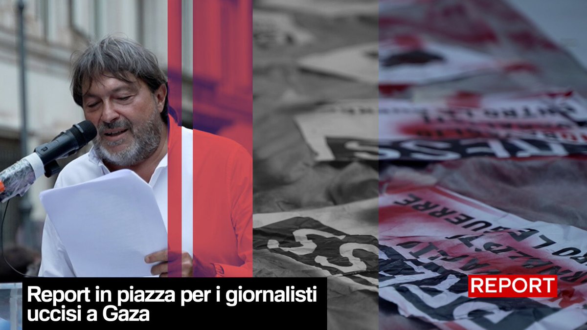 Anche Sigfrido Ranucci e parte della squadra di Report in piazza Santi Apostoli a Roma per leggere i nomi dei 294 giornalisti uccisi a Gaza. "Il diritto all'informazione non può essere cancellato". È stato lo slogan pensato per la manifestazione organizzata dall'Odg del Lazio.