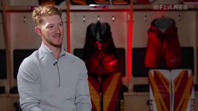 "It means the world." Wolfie sits down with #Flames TV to talk about signing a seven-year extension!