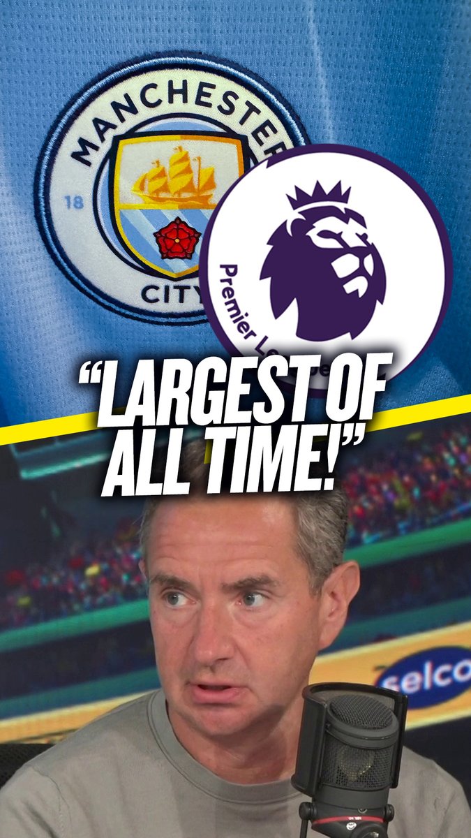 💰 "This will be the largest British sporting sponsorship of all time!" 🤯 "I would expect the total value to be something like £1.75 billion!" Stefan Borson reveals how much #MCFC could make from their Etihad sponsorship after settling APT dispute with the Premier League! 💷