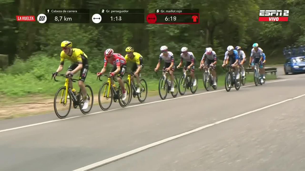 ¡Así fue la victoria de Egan Bernal en la etapa 16 de #LaVuelta25! El colombiano luchó contra Mikel Landa y aprovechó el final anticipado de la etapa para atacar y quedarse con el triunfo. 🔝🔥