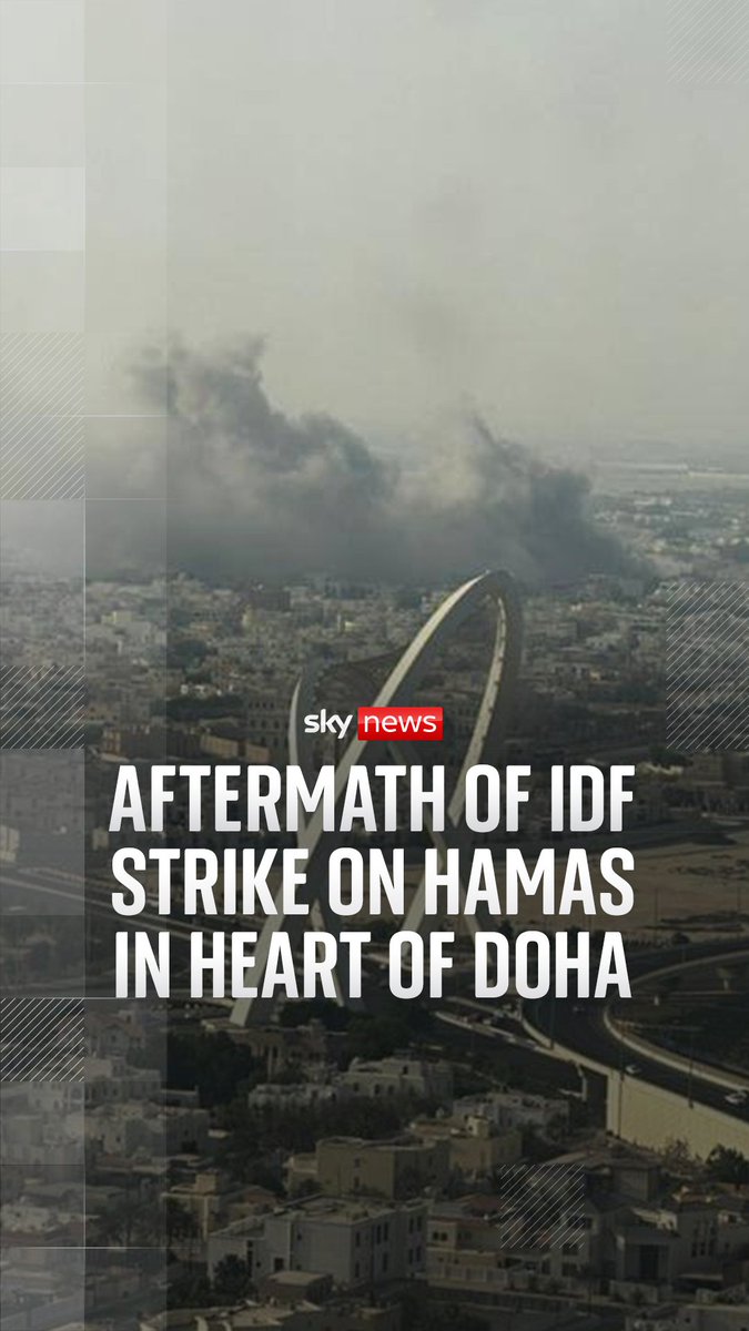 Qatar has condemned an Israeli attack on its capital, targeting Hamas leadership. Benjamin Netanyahu says the strike was in response to a shooting by the militant group that killed six people in Jerusalem yesterday.