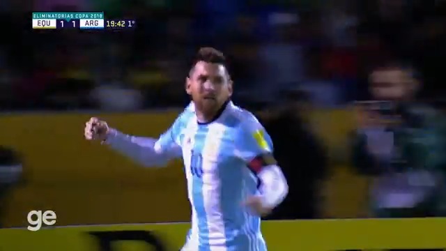 Argentina enfrenta o Equador e é impossível não se lembrar dessa atuação do Messi. A Argentina estava perdendo o jogo e ficando de fora da Copa do Mundo de 2018, mas aí Messi decide aparecer. Hat trick para virar o jogo e classificar sua seleção! 🐐