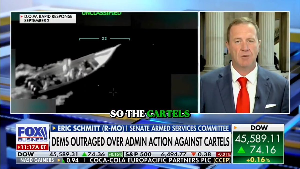 President Trump has made it clear: If you are trafficking deadly drugs into the United States via international waters, we will blow your boats into kingdom come. It's up to the narcoterrorists whether they want to take that chance.