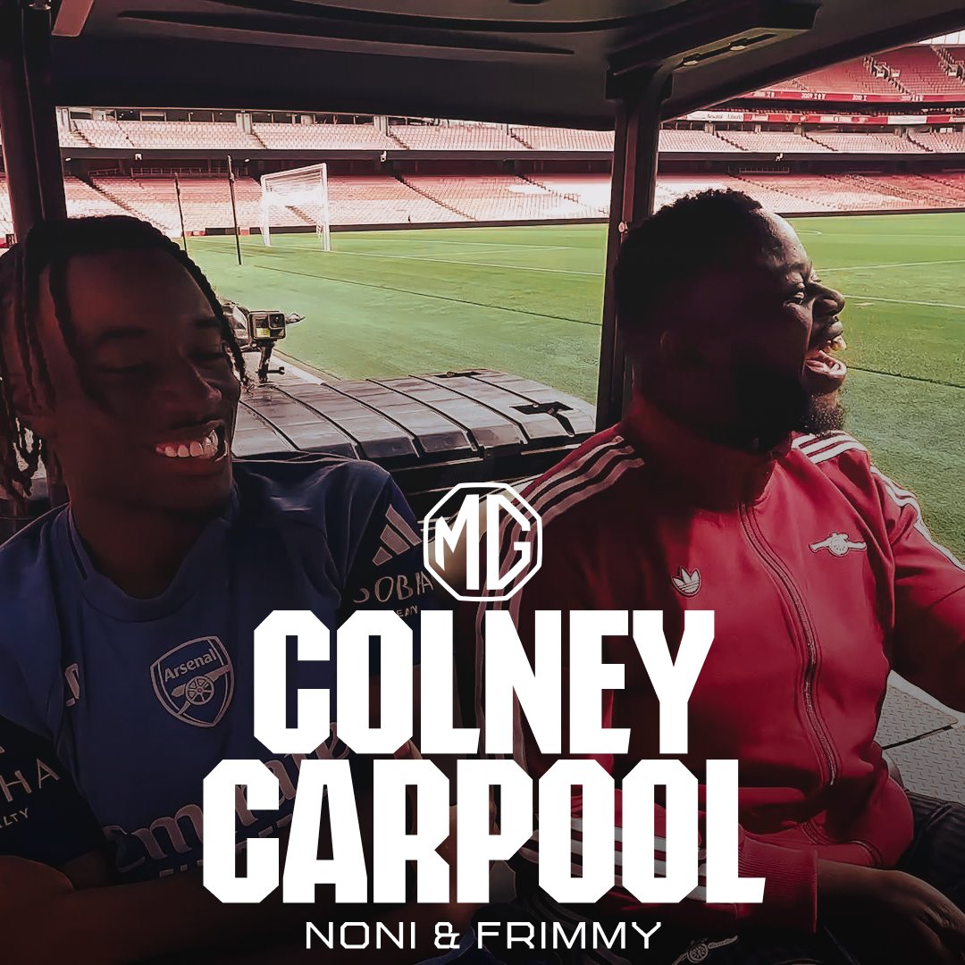 🏡 Settling into N5 life ⏪ Academy days 🎤 Initiation song of choice Summer recruit Noni Madueke joins Frimmy in our latest edition of Colney Carpool 👇 🤝 Presented by MG Motor UK