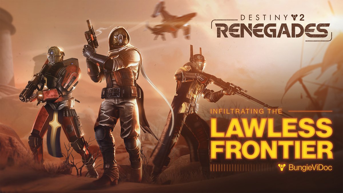 Join our developers as we preview the Lawless Frontier and dive into the criminal underworld you’ll explore during Destiny 2: Renegades in this new Bungie ViDoc. Destiny 2: Renegades // December 2, 2025 🌙
