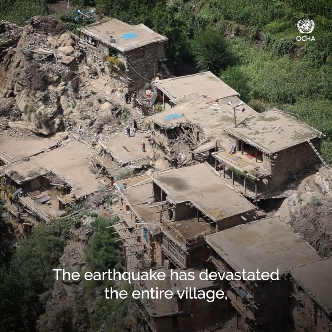 People lost loved ones, homes, livelihoods, and so much more to the devastating earthquake in #Afghanistan. They need the world's solidarity now more than ever to rebuild what was lost. Please donate to help:
