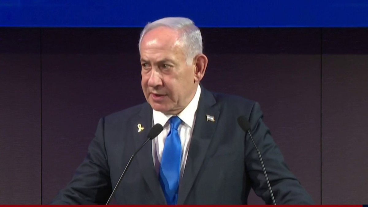 Israeli PM Netanyahu speaks at the U.S. embassy after the Qatar strike: "If President Trump’s proposal is accepted, the war can end immediately, and we can expand peace in the region"