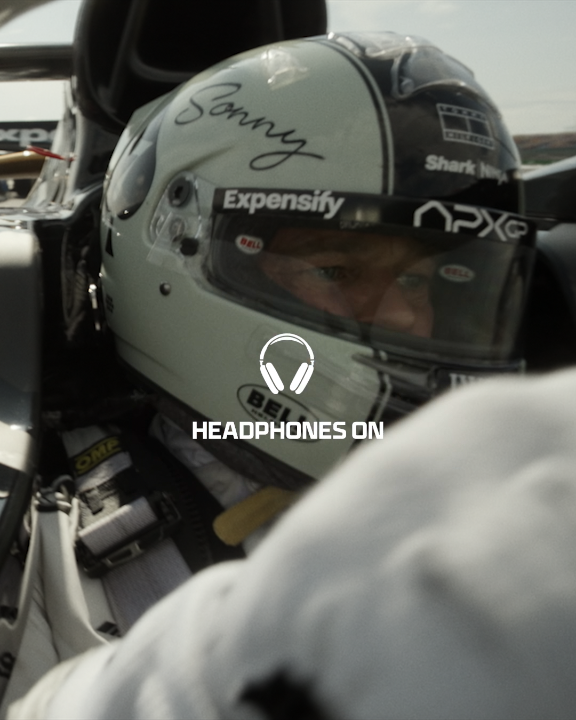 Headphones in, volume up. Let's go ๐ #F1TheMovie is available on Digital.