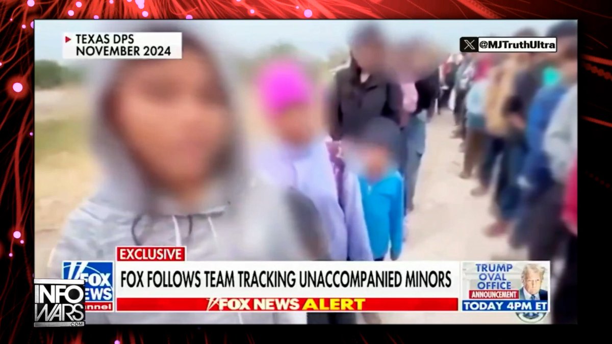 BREAKING: HHS Locates Over 22K Of The Migrant Children Lost Under The Biden Administration / Given To Hundreds Of Unvetted Sponsors They Were Found Working As Sex Slaves, Some Dead From Murder, Suicide, Car Accidents, Or Drug Overdoses "We're Talking About Debt Bondage Where Children Are Being Made To Work Off Trafficking Debt, Brought Into Situations & Treated Like Sexual Slaves," Says HHS Office Of Refugee Resettlement