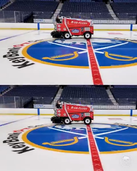 THE ICE IS IN 🥶 See you at our home opener on October 9 → #LetsGoBuffalo | #sabrehood