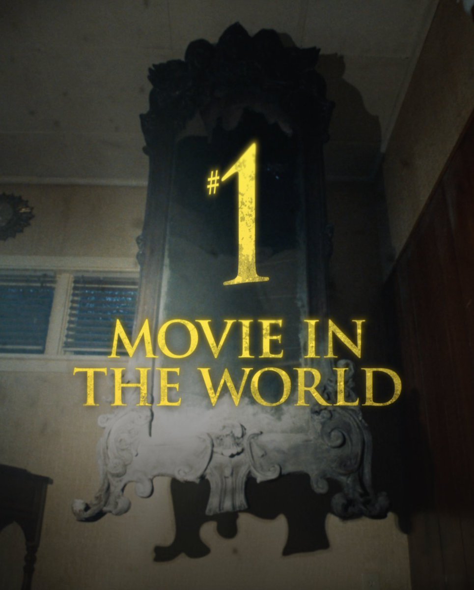 Don’t run, unless it’s to see the #1 movie in the world. #TheConjuring: Last Rites - NOW PLAYING Only in Theaters. Get tickets now: