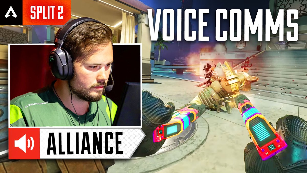 A listen-in to Alliance @ GLITCHED's 19-KILL final game, which secured them 1st place on Match Day 2! 🎉 🎙️ Alliance_Hakis Aurora Effect Alliance Unlucky 🌹 #ALGS