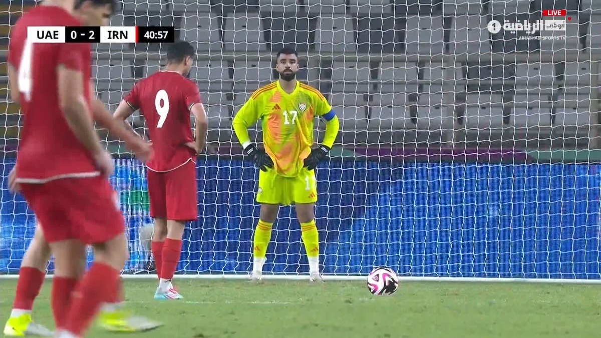في شوط واحد!!!! ايران 3-0 الإمارات تصفيات كاس آسيا تحت 23 عام!