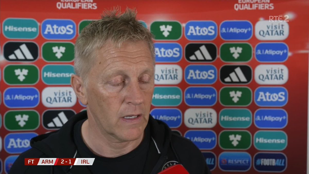 'I will take the blame for this' - Ireland coach Heimir Hallgrimsson fronting up after the disastrous showing against Armenia #ARMIRL #COYBIG #rtesport