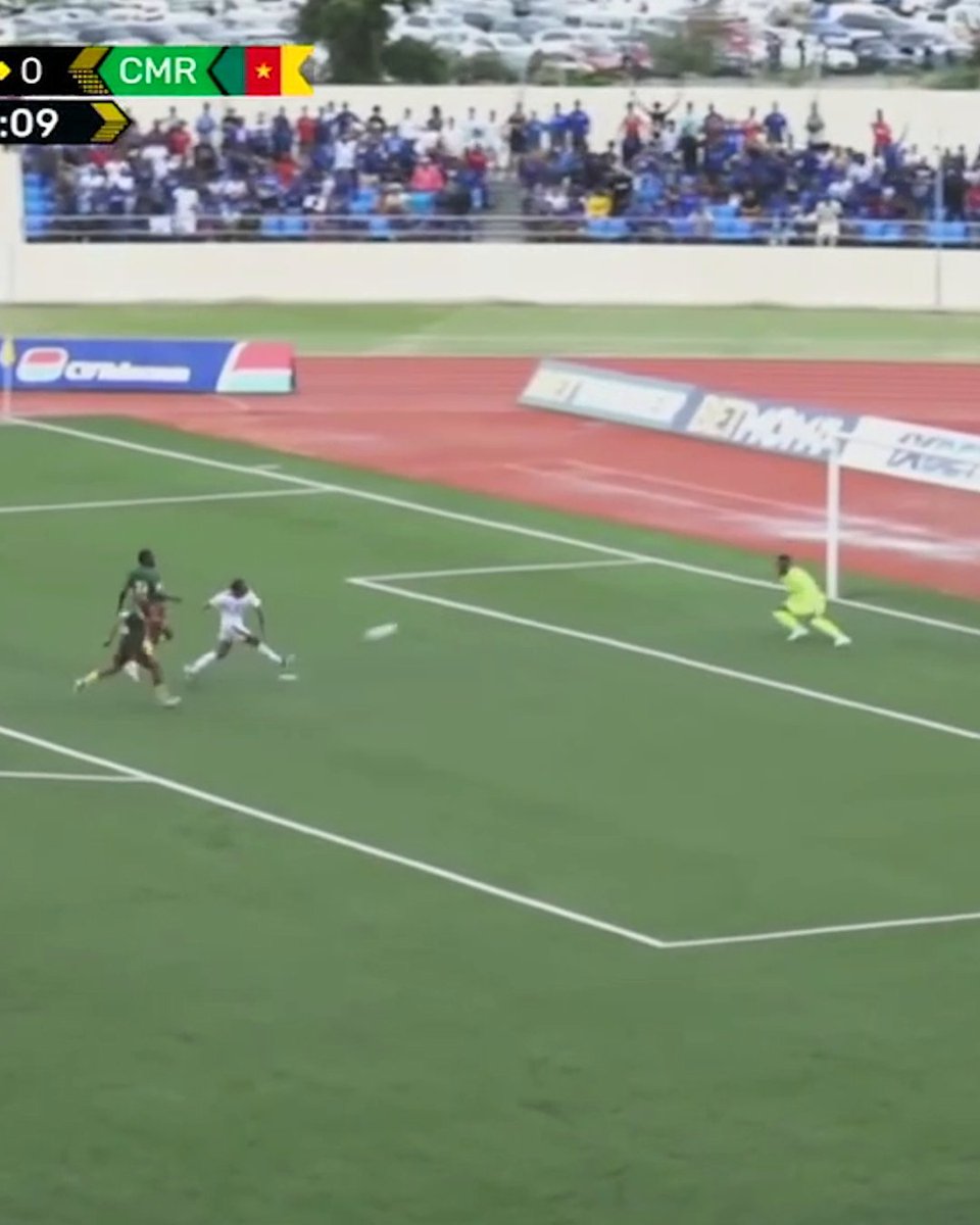 This goal by Cape Verde's Livramento on Andre Onana and Cameroon 😮