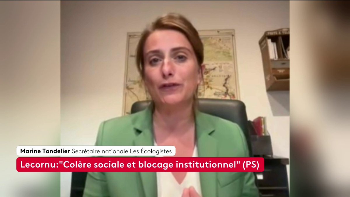 🔴 🗣 "Un seul mot qui me vient à l'esprit pour qualifier ce que vient de faire Emmanuel Macron : c'est le terme de provocation", déclare Marine Tondelier (Marine Tondelier), secrétaire nationale Les Écologistes. #franceinfo #canal16 Loïc de La Mornais