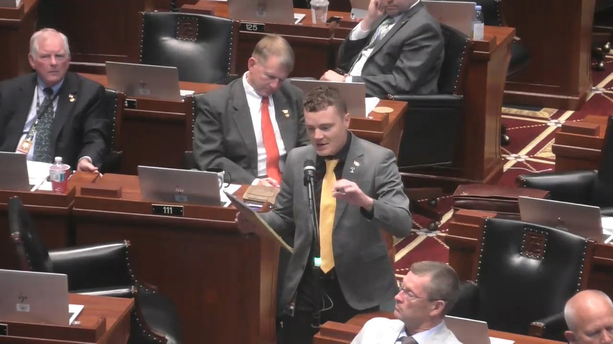 Missouri State Rep. Bryant Wolfin (R-Ste. Genevieve) says his party's illegal gerrymandering attempt is fine because the Capitol is political anyway. "Power is all that matters in this building."