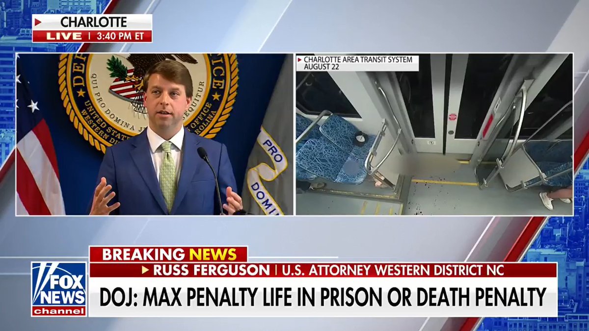 "This is obviously a horrible, horrible situation." U.S. Attorney for Western District of North Carolina describes the horrific surveillance video released showing the stabbing of 23-year-old Ukrainian refugee Iryna Zarutska.