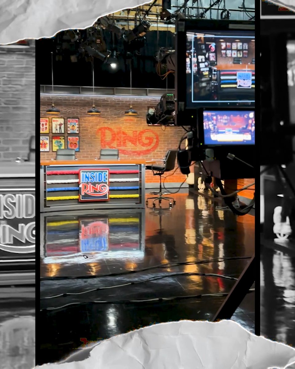 A sneak peak at the making of boxing’s new weekly premier show, Inside The Ring 🎥🔥 #InsideTheRing | Launching Sept. 10 | InsideRingShow ⏳