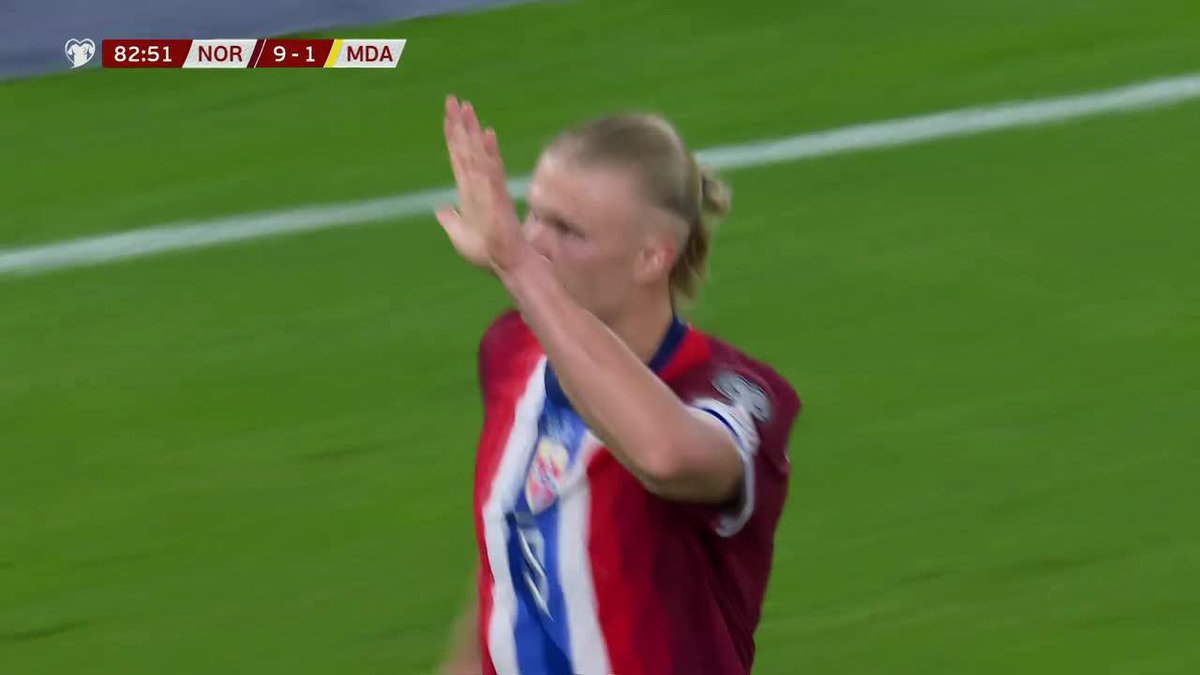 🤯🇳🇴 NORUEGA LE GANA ¡10-1! A MOLDAVIA. ERLING HAALAND HIZO ¡5 GOLES! 🤖
