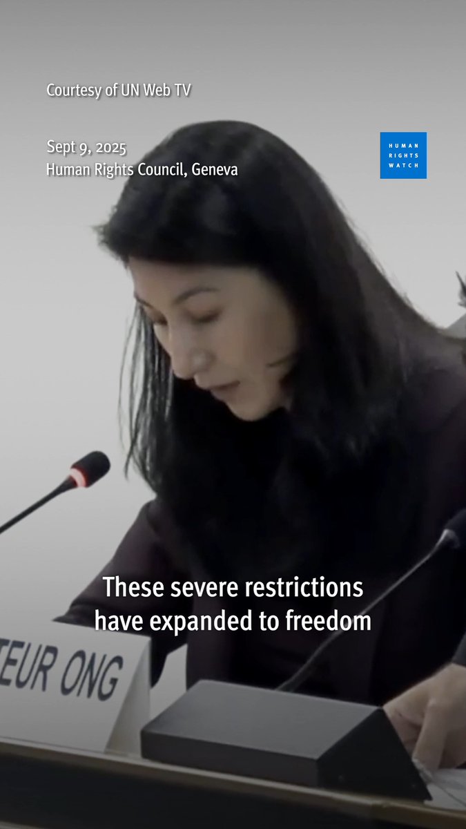 Afghan women continue to resist the attacks on their rights, and we should stand with them in solidarity with concrete actions. We urge the UN Human Rights Council to establish a robust comprehensive accountability mechanism this session.