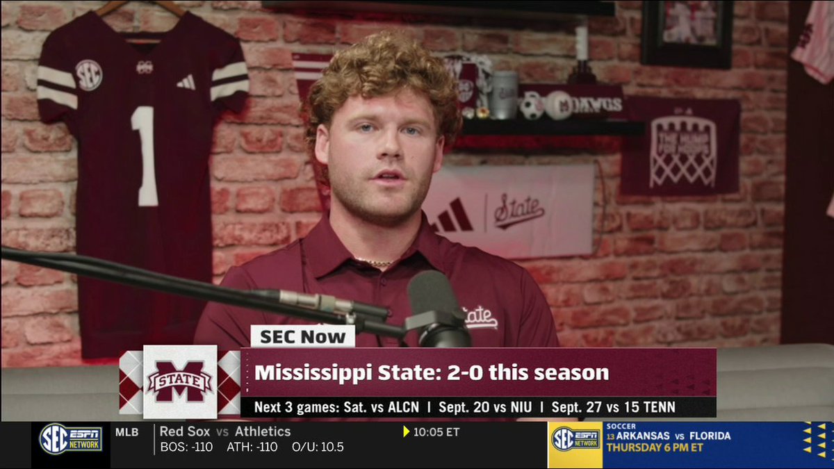 “The type of belief that our team has is really, really special.” Blake Shapen on this Mississippi State Football team believing in themselves since day one 👏