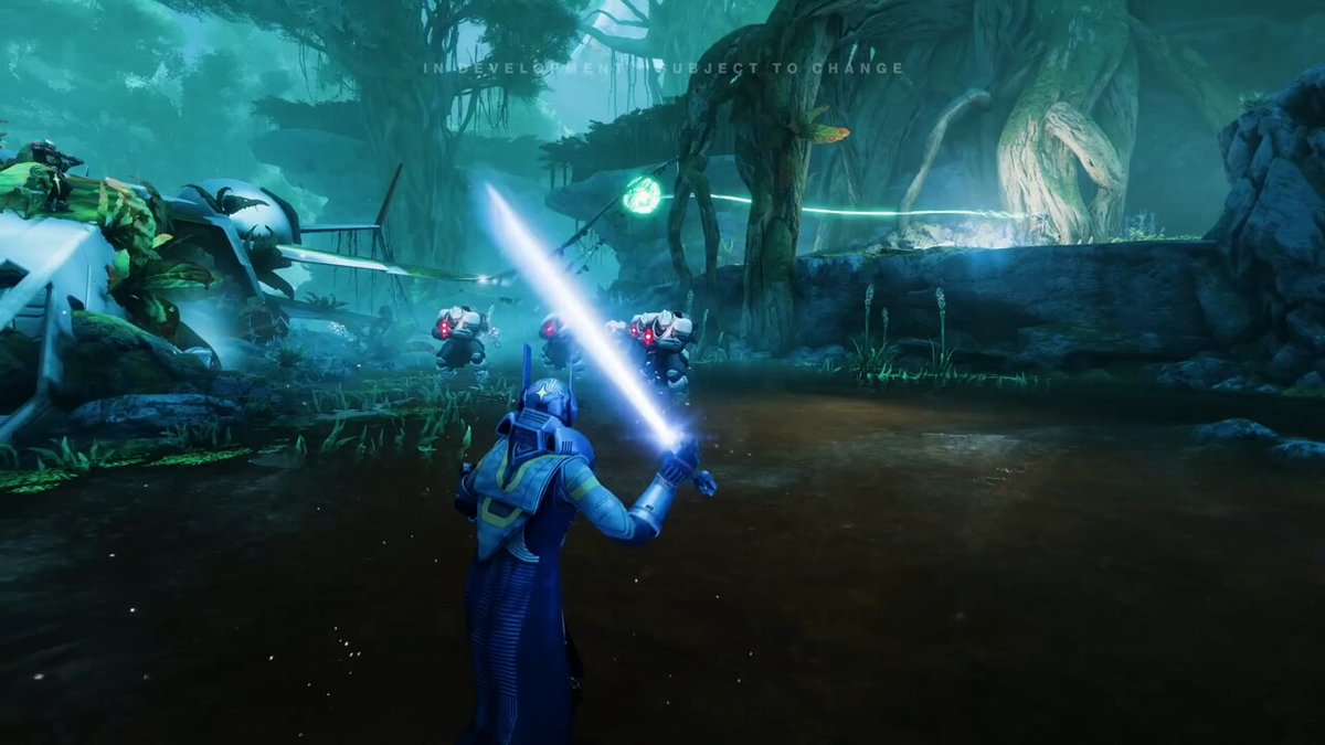 Praxic blade: - Destiny’s lightsaber - Blade will be highly customisable for gameplay/visuals - discover components in the lawless frontier/turf war/dungeon to make it your own. - “It feels exotic, it does things no other weapon in Destiny is capable of”