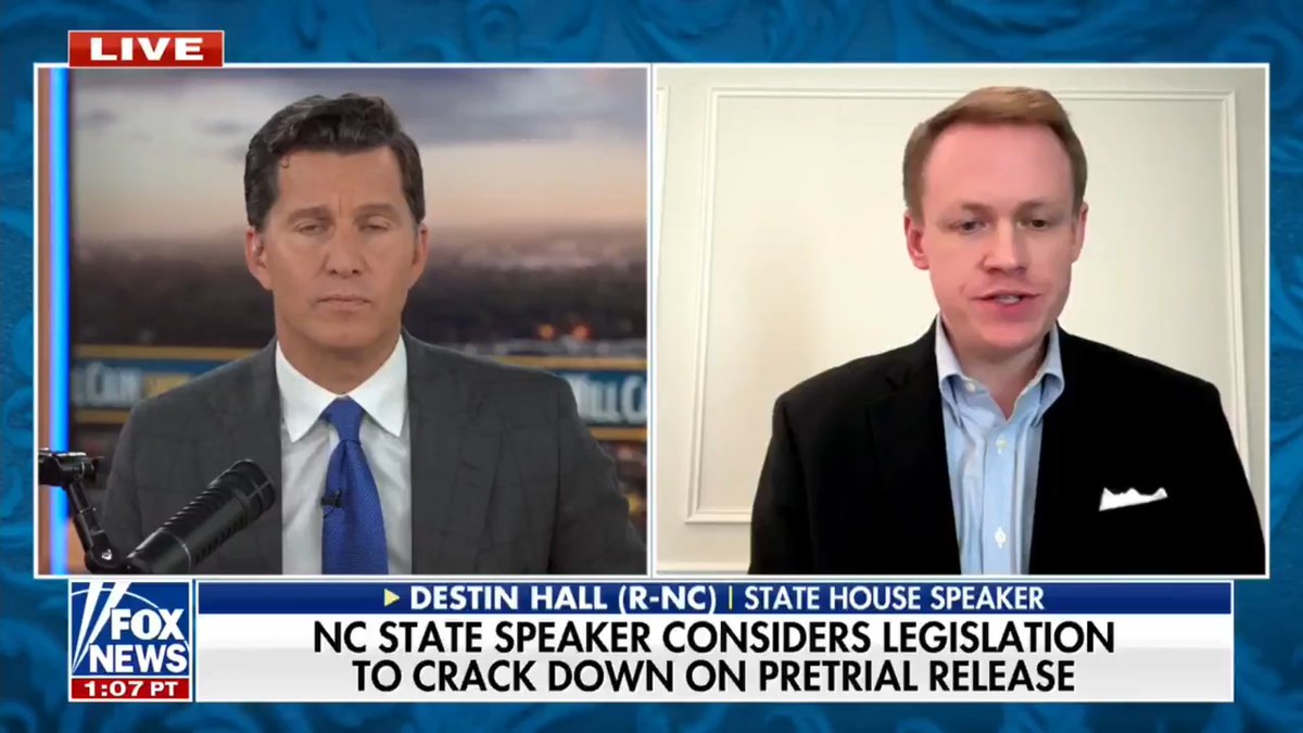 "This young lady was safer in a war zone, literally a war zone in Ukraine, than she was in Charlotte, North Carolina." North Carolina House Speaker Destin Hall blames "left-wing, defund-the-police policies" after a man with 14 prior arrests was accused of killing 23-year-old Iryna Zarutska: "He never should have been on the train that night."