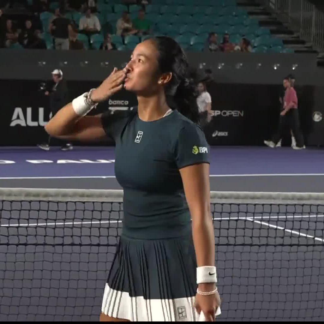 Putting on a show in Brazil ✨ Alexandra Eala eases past Mansouri 6-0, 6-2 to kickstart her Sao Paulo campaign. #SPOpen