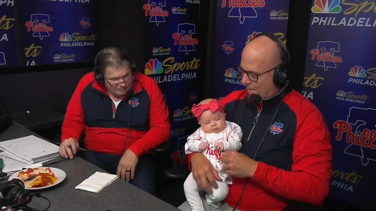 The best booth in baseball just got a whole lot more adorable 🥹 Tom McCarthy John Kruk