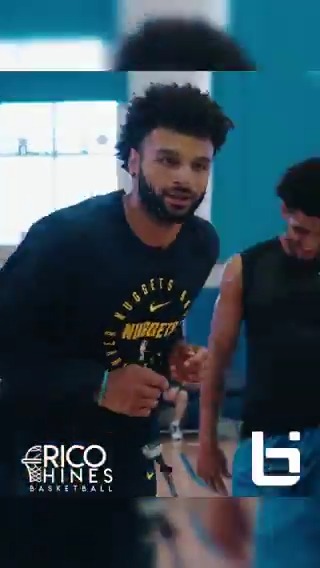 Jamal Murray going to work at Rico Hines Runs 😤😤