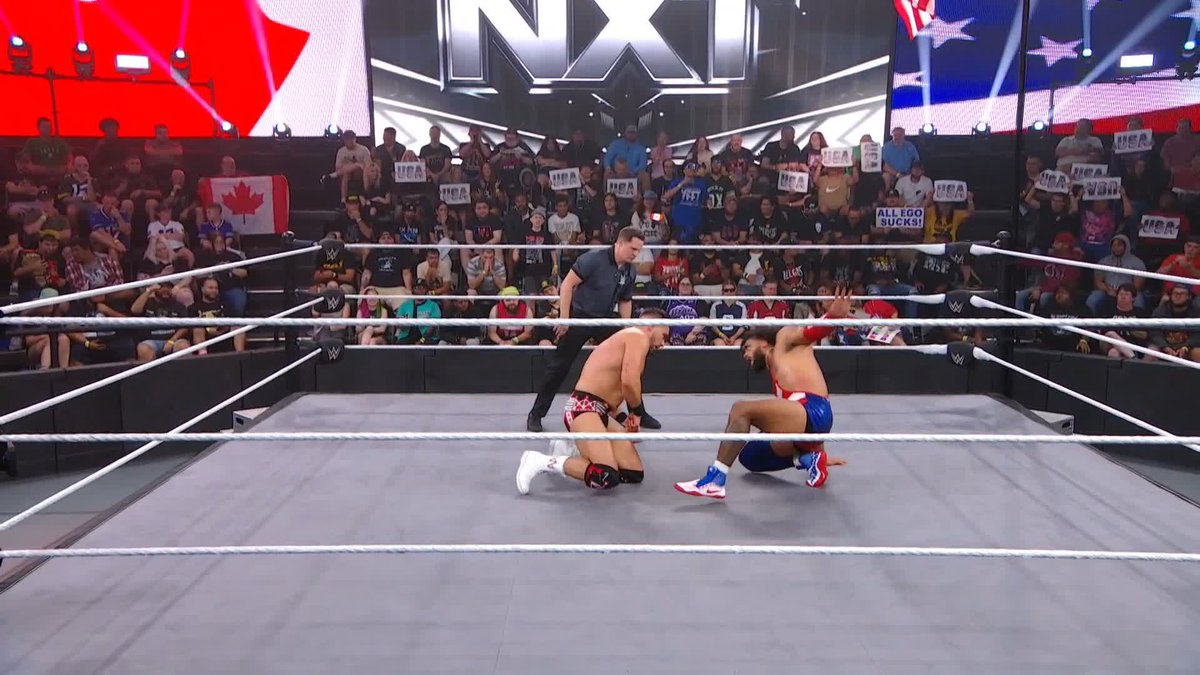 This Flag Match is an absolute barnburner! 😮‍💨