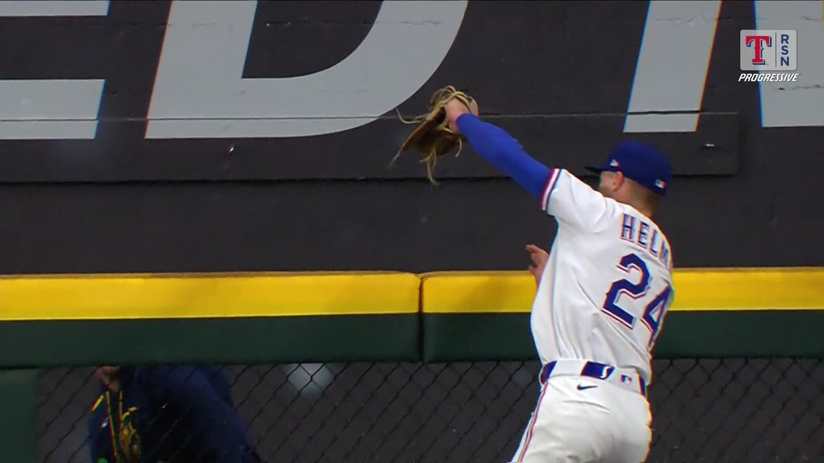 MICHAEL HELMAN TIES IT WITH ONE SWING