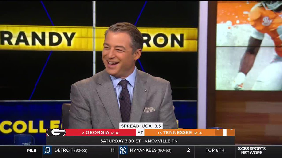 "I'm going to go with Tennessee." Rick Neuheisel is taking No. 15 Tennessee to take down No. 6 Georgia on Saturday 🔥