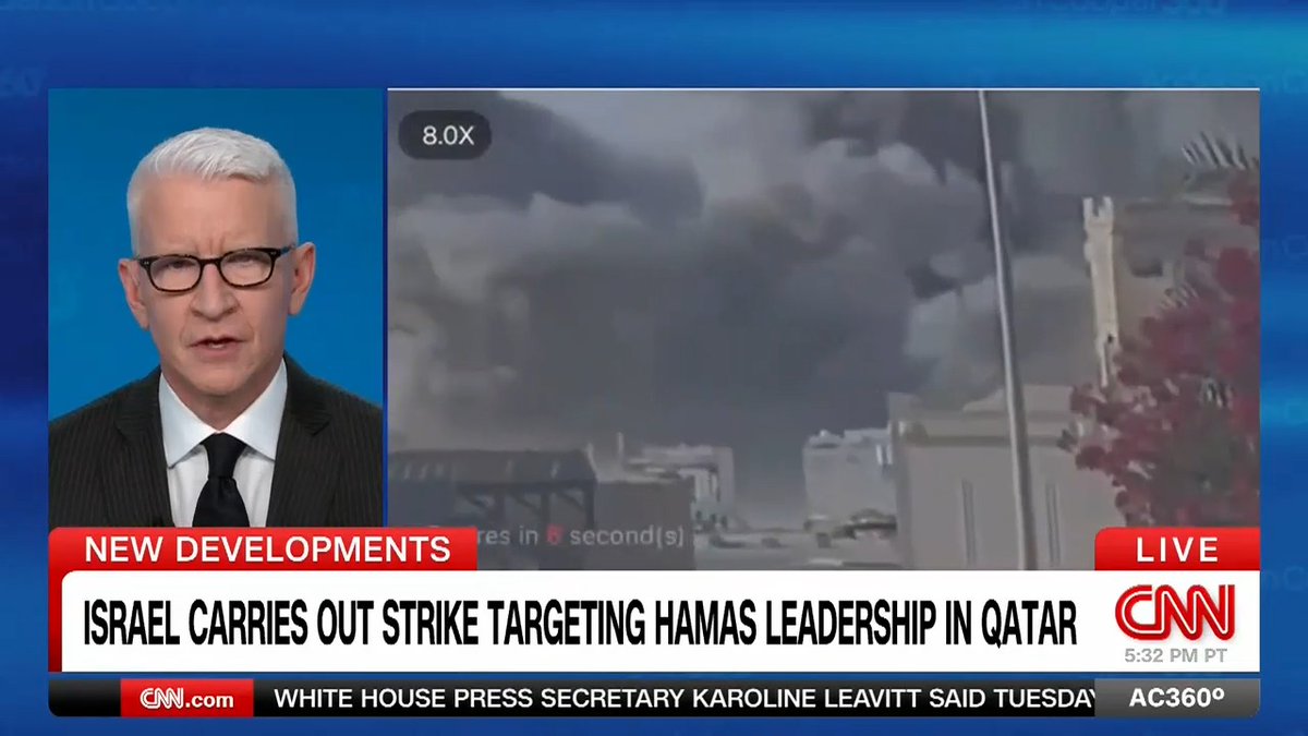 "It's unprecedented": Brett McGurk, who previously negotiated on behalf of the U.S. with Hamas in Doha, reacts with shock to the Israeli airstrike that targeted Hamas leaders in Qatar for negotiations.