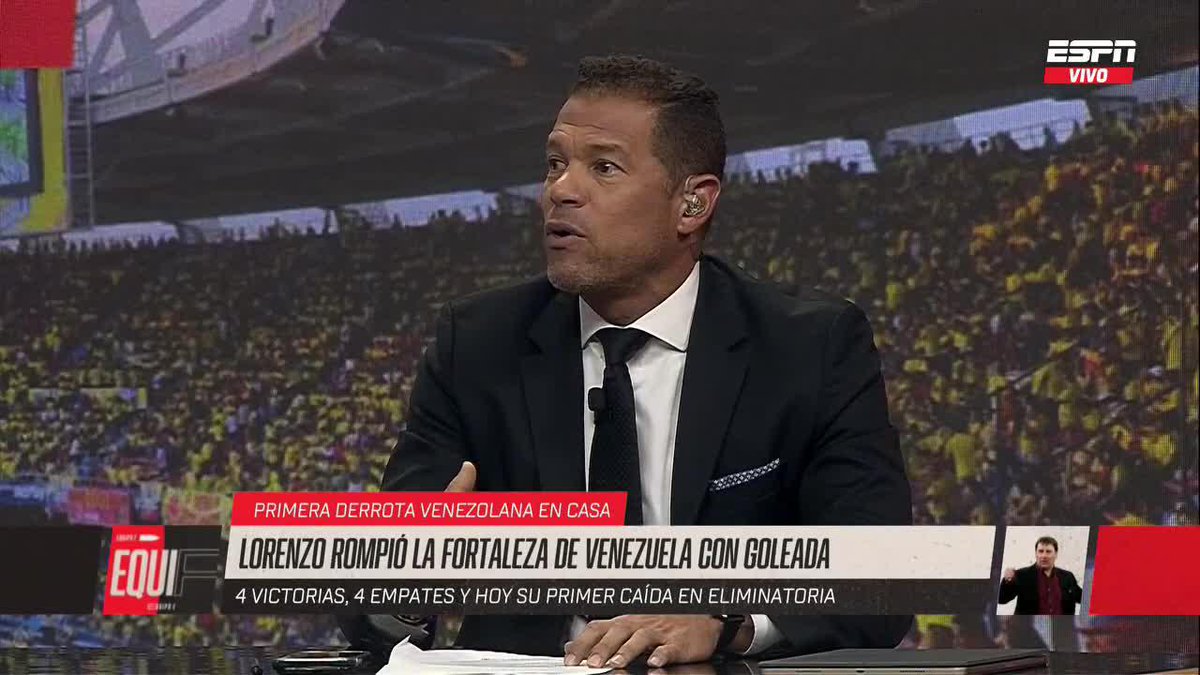 #ESPNEquipoFColombia "Hoy fue el peor partido de Mier" Oscar Cordoba 001 evalúa el desempeño del arquero de la Selección Colombia en Venezuela. ▶️ No te pierdas EQUIPO F en el Plan Premium de #DisneyPlus