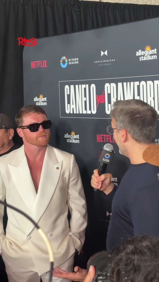 Canelo Alvarez discusses the magnitude of the Terence Crawford fight 😤 #CaneloCrawford live on Netflix l #RiyadhSeasonCard | موسم الرياض | Riyadh Season | Sept 13th 🥊