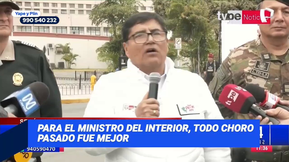 🤯 El ministro del Interior, Carlos Malaver, confesó que “extraña a sus delincuentes”. Sí, según él los de antes eran más decentes. El surrealismo peruano en su máxima expresión. Mira el programa completo 👉