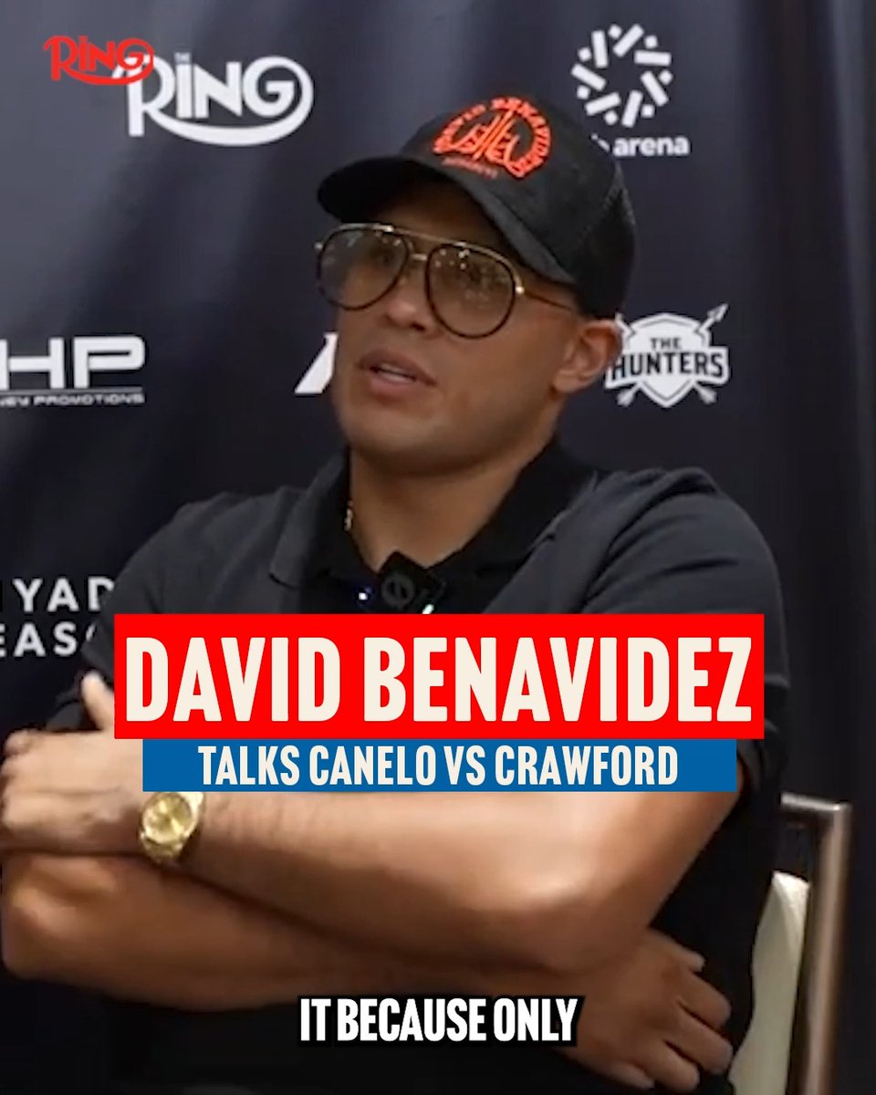 David Benavidez tells The Ring his thoughts on Canelo Alvarez vs Terence Crawford 👀 #CaneloCrawford live on Netflix l #RiyadhSeasonCard | موسم الرياض | Riyadh Season | Sept 13th 🥊