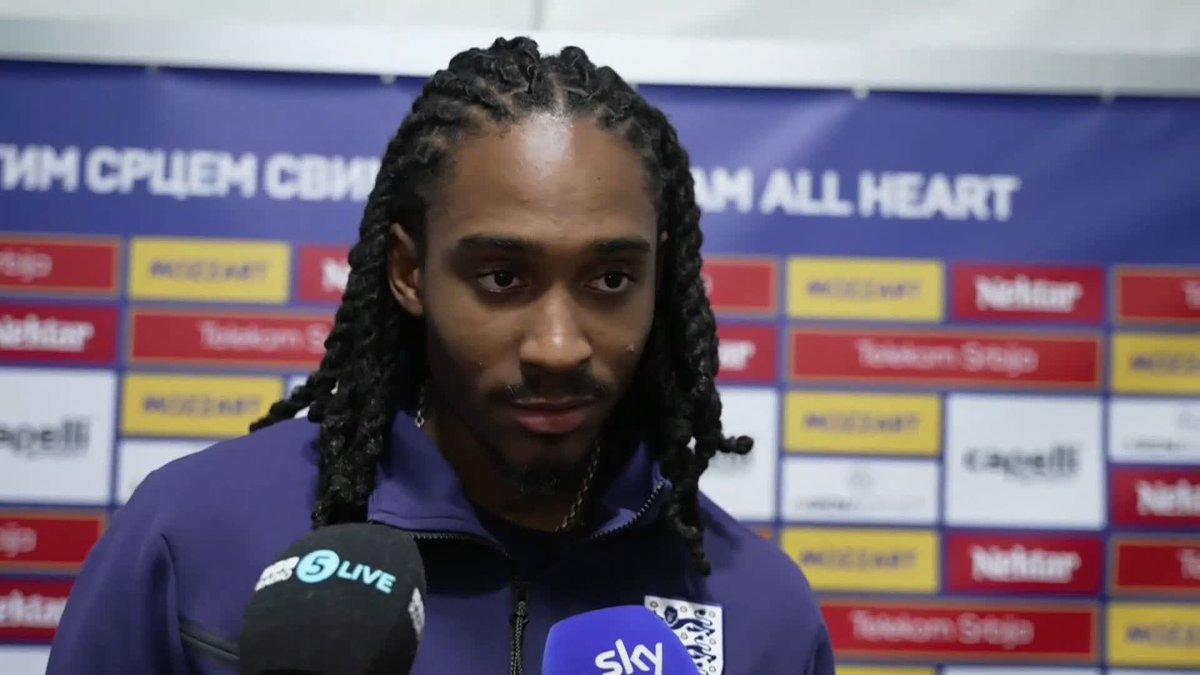 "It's a blessing, hopefully it inspires young kids around the world" 💬 Djed Spence discusses an historic night where he became the first Muslim player to play for England after making his debut as a substitute against Serbia 🏴