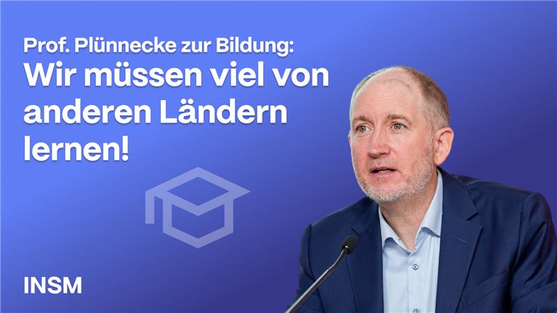 Trotz aller Anstrengungen sinkt in Deutschland das Bildungsniveau seit 2013. Im INSM-Bildungsmonitor werden die Schwächen aufgezeigt und Lösungen angeboten. Institut der deutschen Wirtschaft-Bildungsexperte Axel Plünnecke empfiehlt Lernen von anderen Ländern.