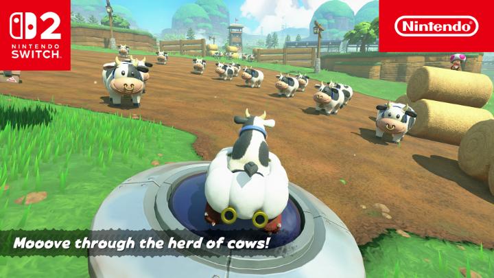 You can never have too many cows…can you? #MarioKartWorld
