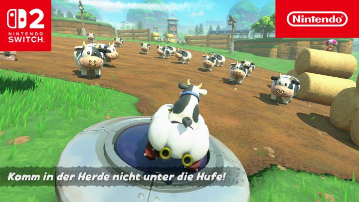 Was ist besser als eine Kuh? Eine ganze Herde! #MarioKartWorld