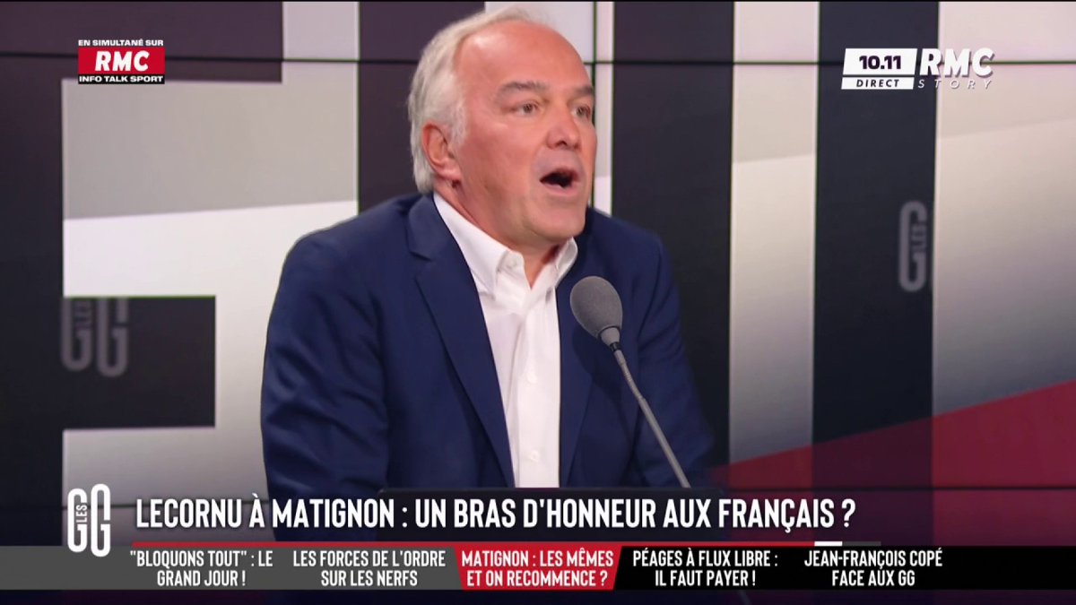 🗣️ Olivier Truchot : "Il ne faut pas prendre les gens pour des imbéciles. On nous a expliqué qu'il fallait faire 44 milliards d'économies, avec Lecornu dans le gouvernement. Et maintenant : "On doit faire copain-copain avec les socialistes, ça sera que 20 milliards." #GGRMC