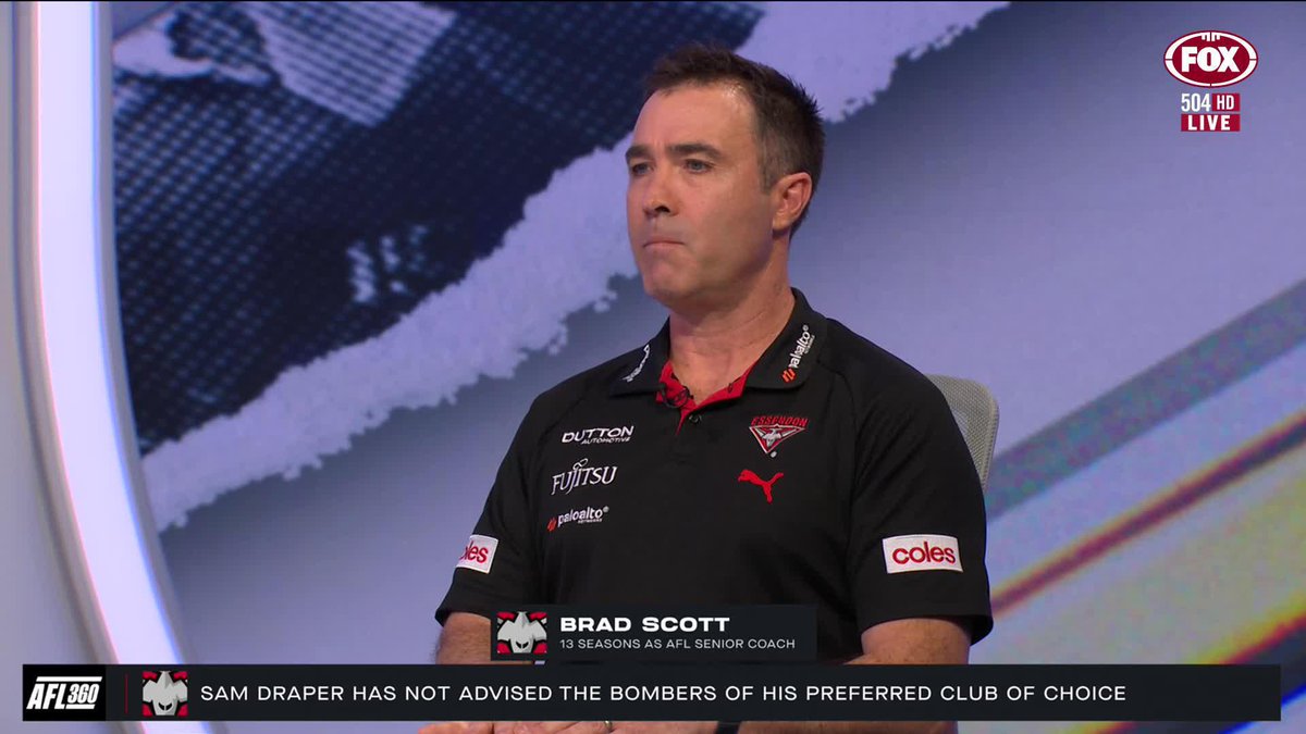 "There'd be a time and a place which I'd be pretty disappointed." Brad Scott comments on Sam Mitchell meeting with Zach Merrett. 📺 Watch #AFL360 on Ch. 504 or stream via Kayo Sports: