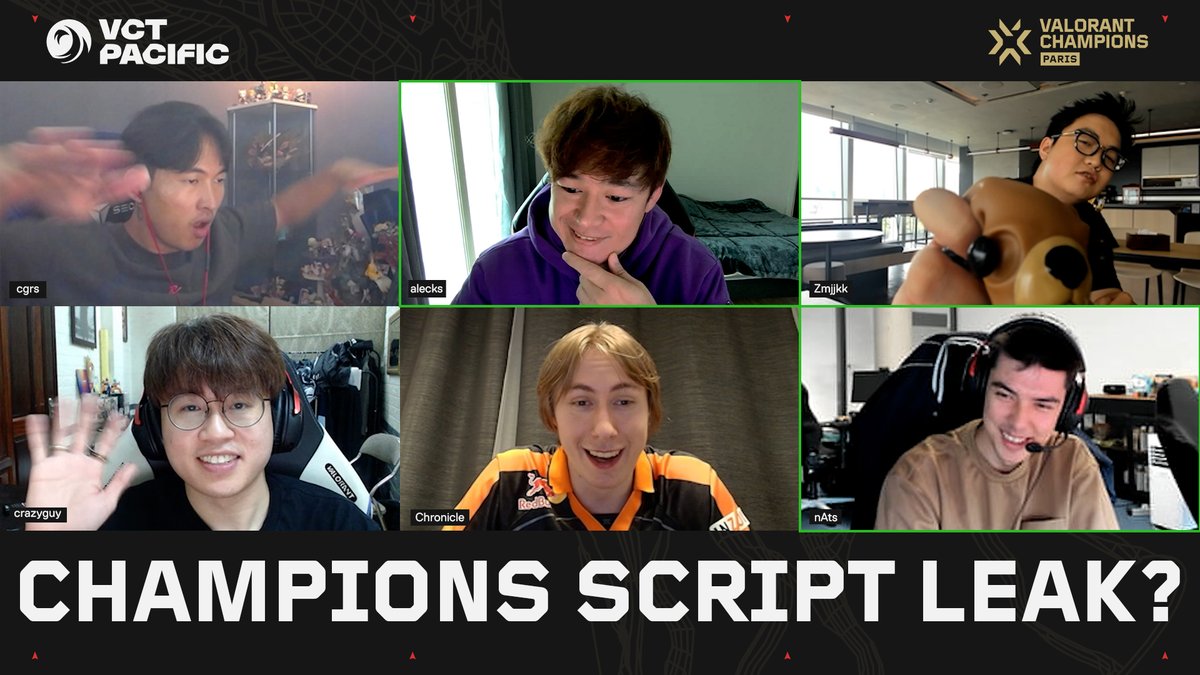 You’re invited! VCT Pacific is inviting you to “VALORANT Champions Paris Final Script Meeting”. Attendance is a must. Agenda: Need to quickly align on Champs Paris ending before event start - alecks Going? Yes | No | Maybe