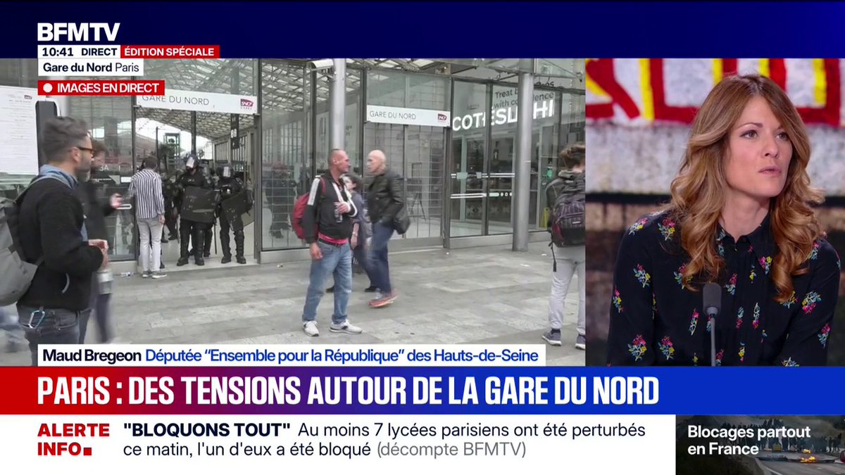 Maud Bregeon (EPR): "Jean-Luc Mélenchon souffle sur les braises de la violence de façon quasi-permanente"