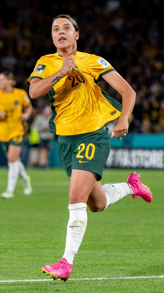 A Sam Kerr screamer. 🚀 CommBank Matildas | #FIFAWWC