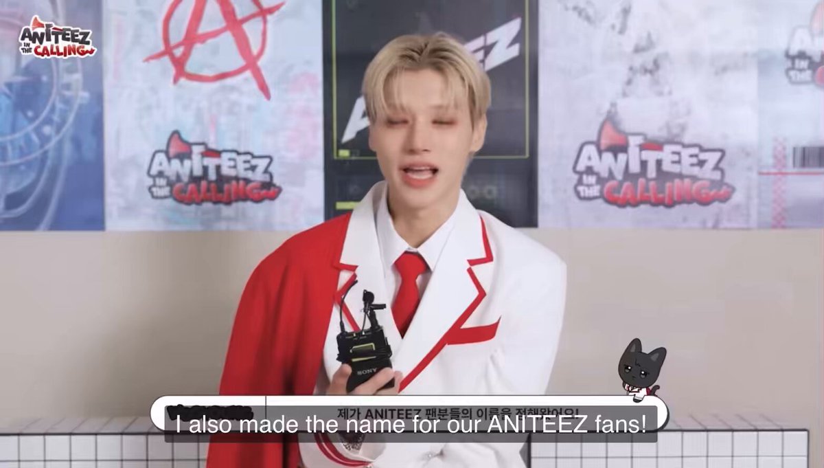 not wooyoung making a fandom name for aniteez enjoyers “ANITINY” 😭🤍